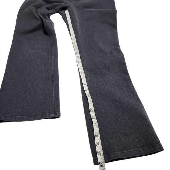 Ralph Lauren Boot Cut Jeans Charcoal Gray, Size 6 Petite - Picture 11 of 13